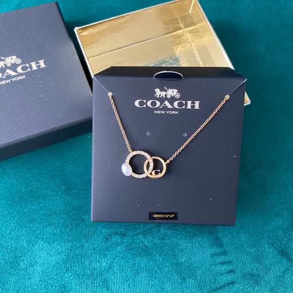 Coach - Gold Necklace - Picture 2 of 4